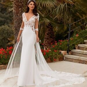 Pronovias Claudette Bridal Gown size 12 NWT